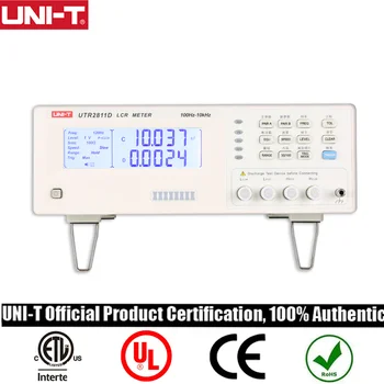 JEDNOTKA LCR Digitálny Most UTR2811D 10kHz Odpor Kapacita Indukčnosť Meter Elektronika Meracie Vysokú Presnosť Testu