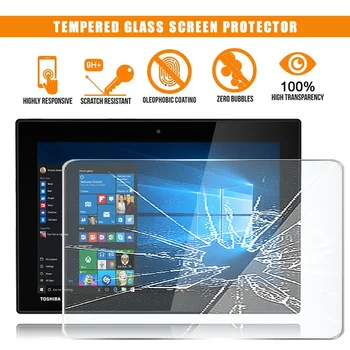 Pre TOSHIBA Satellite Kliknite 10 Tablet Tvrdeného Skla Screen Protector 9H Premium proti Poškriabaniu HD Jasný Film Kryt