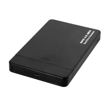 Typ-C, USB-C 2,5-Palcový SATA SSD HDD Externý Pevný Disk Kryt pre Notebook & PC