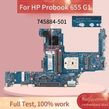 746018-001 746018-501 Notebook základná doska Pre HP Probook 645 655 G1 FS1 Zásuvky Notebook Doske 6050A2567101-MB-A03 AMD