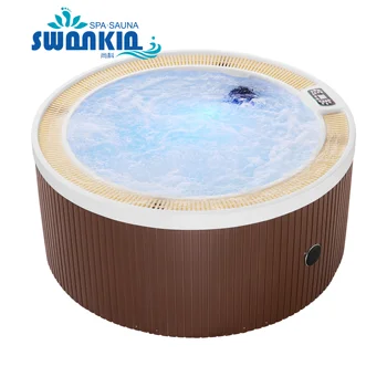 Swankia Hot predaj vonkajšie kúpele s vodou a vzduchom čerpadlá a digitálny riadiaci systém pre hotely a vily s Balboa systém