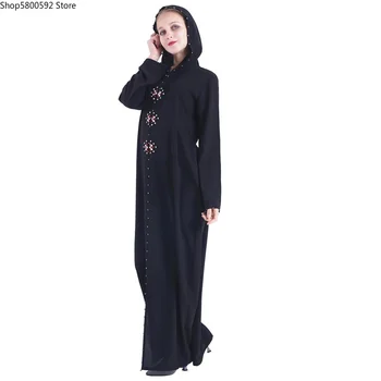 Abayas Pre Ženy Ramadánu Kaftane Marocain Kaftan Dubaj Abaya Hidžáb Moslimské Oblečenie Turecko Župan Musulman Omán Modlitba Islamské Oblečenie