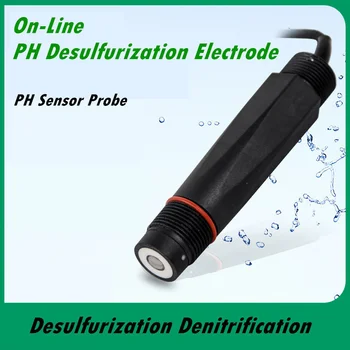 Online PH Desulfurization Elektróda Snímač PH Sonda Desulfurization Denitrifikáciu PH Teplota Náhradu Elektródy