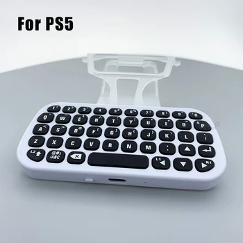 Nový Príchod Radič Klávesnice Externá klávesnica s Klip & Type-C Nabíjací Kábel, Bezdrôtové pripojenie Na PS5 Herné Rukoväť