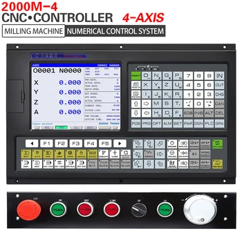 Nízke Náklady 4 Osi CNC frézke Radiče PLC CNC Radič Auta Podobné GSK CNC Controle Panel