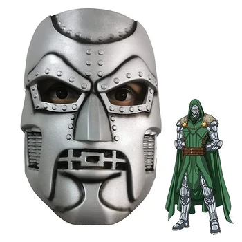 Dr. Doom Victor Von Halloween Cosplay Latex Maska Pre Dospelých Unisex Mascaras Dropshipping