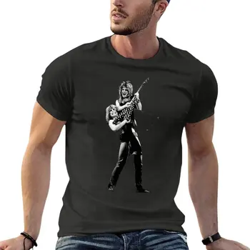Randy Rhoads & Ozzy Osbourne Live Nadrozmerné Tričko Harajuku Mužov Oblečenie 100% Bavlna Streetwear Veľká Veľkosť Top Čaj