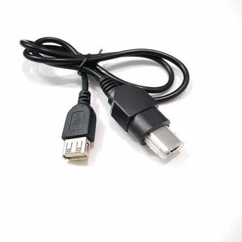 10 Ks Pre XBOX USB KÁBEL - Female USB Kábel Adaptéra Premena Kábel Generácie AV Audio Video Kompozitný RCA Kábel Drôt