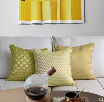Americký obývacia izba s vysokou presnosťou obliečka na vankúš textúra nové, moderné Čínske Európskom štýle obývacej izby vankúš jeseň farba