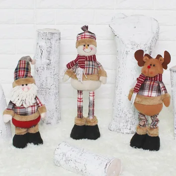 Santa Claus Snehuliak Bábika Zdvíhateľnej Vianočné Ozdoby, Darčeky, Vianočné Dekorácie Domova