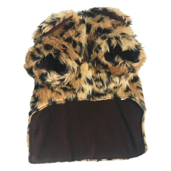Pet Teplé Oblečenie Vedenie Módne Pohodlné Leopard Vytlačené Plášť Domáce Zvieratá, Oblečenie Zvierat Zima Kostým Dodanie