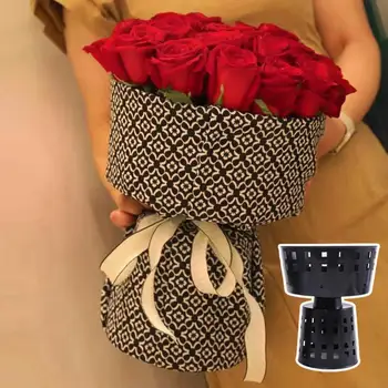 DIY Plastové Kvet Držiteľ Kvetinové Kytice, Obalový Materiál Všestranný Kvet Package Plesní, Univerzálne Plastové Kvet Package Plesní