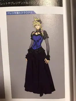 Final Fantasy VII Cosplays Cloud Sváry, Cosplay kostým, šaty kríž nevesta šaty žena