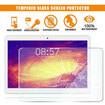 Pre Kocku M5 Tablet Tvrdeného Skla Screen Protector 9H Premium proti Poškriabaniu Anti-odtlačkov prstov HD Jasný Film Kryt