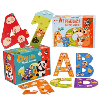 9 Ks Drevené Puzzle Pre Deti Raného Vzdelávania Abeceda Skladačka Hračky Predškolského Vzdelávania Jigsaws Hry Pre Chlapcov Vo Veku 3 Gi