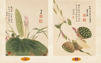 frameless obrazy scenérie tradičný Čínsky štýl, plátno, maľovanie Xiang Shengmo dielo reprouction kvety svete