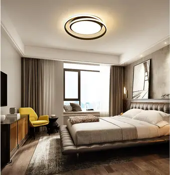 Spálňa svetlo jednoduché moderné led stropné svietidlo tvorivé teplej miestnosti obývacia izba Nordic lampy