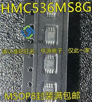 2 ks originál nových HMC536 HMC536MS8 HMC536MS8G hodváb obrazovke H536 MSOP8 RF spínač IC