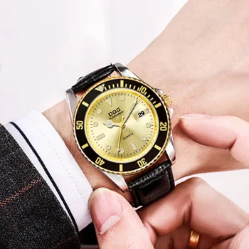 Luxusné pánske hodinky, Značkové hodinky Svetelný Nerezová oceľ Remienok Kolo Veľké Digitálne Hodiny Muž Vojenské darček Quartz hodinky