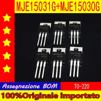10 párov MJE15031G MJE15030G MJE15031G MJE15030 MJE15031 Audio power tranzistor ( 1pair )
