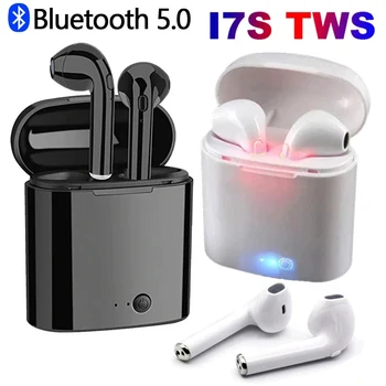 i7s TWS Bluetooth Slúchadlá Bezdrôtové Slúchadlá Slúchadlá Blutooth Handfree Slúchadlá S Nabíjanie Box pre Xiao Huawei