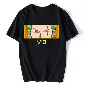 Roronoa Zoro Japonské Anime T Shirt Mužov Lete Vytlačené Nové Arrivalsd pánske T-Shirt Módne Bežné T-Shirt Nadrozmerná Streetwear