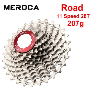 MEROCA ultralight hliníkové cestnej bike zotrvačníka 11-rýchlosť kazety kompatibilné s 105 auta R7000 mtb Skladacia univerzálne príslušenstvo