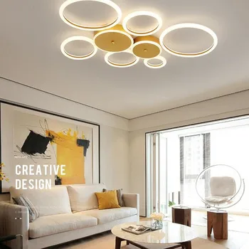 Žehlička akryl led obývacia izba lampa zlatá osvetlenie štúdia spálňa tvorivé miestnosti dekorácie nastaviteľné svetlo svetlá nové produkty