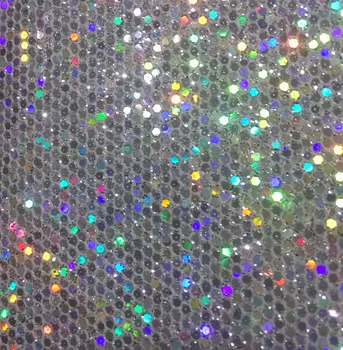 syntetické PVC Malý glitter Holografické had Rozsahu kožený materiál 91 CM*137 na dvore