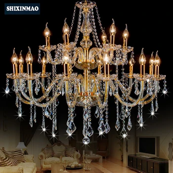 SHIXNIMAO Krištáľové lampy doprava zdarma luxusné Krištáľový Luster Moderný Dizajn Crystal lampa