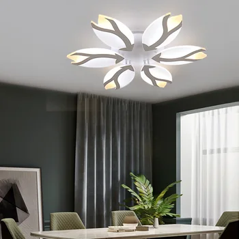 nordic led moderné stropné svietidlo AC85-265V obývacia izba, spálňa Stropné Lampy, stropné Svietidlá lampa luminaria stropné svetlá