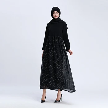 Nový francúzsky Gilbab Moslimských Žien Šaty Arabských Ramadánu Oblečenie Pakistanskej Oblečenie Islamskej Abaya Večerné Šaty Niqab Dlhé Sukne
