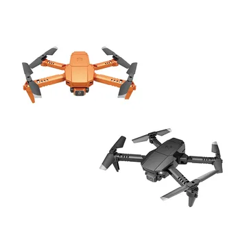 Drone Nastaviteľné 2.4 G WiFi Quadcopter Anti-kolízie Dual 4K Kamery Drone Skladacia Quadcopter, Čierna