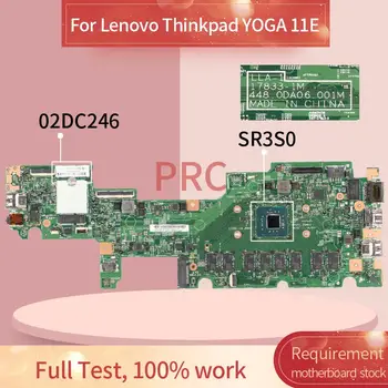 02DC246 Pre Lenovo Thinkpad JOGY 11E N4100 8GB Notebook Doske 17833-1M 448.0DA06.001M SR3S0 Notebook doska