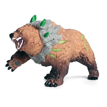 Simulácia detí pevné voľne žijúcich živočíchov toy model staroveké mýty medveďa jaskynného medveďa hnedého medveďa medveď model ozdoby