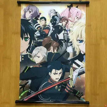Japonské Anime Seraph Konca Owari č Seraph Yuichiro Hyakuya Maľovanie na Zavesenie na Stenu Prejdite Cosplay Plagát Domova