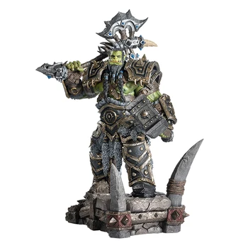 57.8 cm Blizzard World of Warcraft Hra Wow na Periférii Akcie Obrázok Thrall Orc Ozdoby Garáž Auta Socha Model Hračky Darček