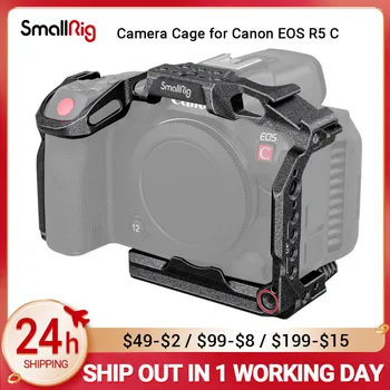 SmallRig Black Mamba Fotoaparát Klietky pre Canon EOS R5 C All-in-one Form-montáž Plný Klietky Rozšírená Doska pre Rôzne Streľba
