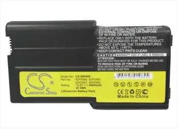 Cameron Čínsko 4400mAh batérie pre IBM Thinkpad R40E R40E-2684 R40E-2685 08K8218 92P0987 92P0988 92P0989 92P0990 FX00364