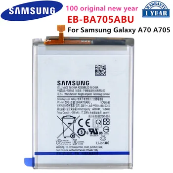 SAMSUNG Pôvodnej EB-BA705ABU 4500mAh Náhradné Batérie Pre SAMSUNG Galaxy A70 A705 SM-A705 A705FN SM-A705W Batérie