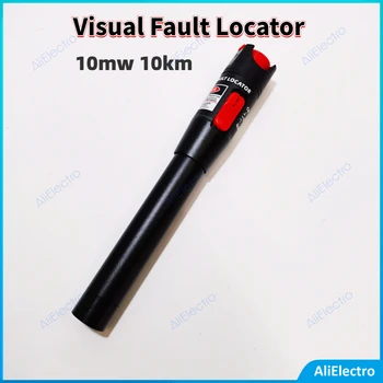 Pôvodné cena 10km VFL Vizuálne Poruchy Locator 10mW Optické Pero Fusion Laser Fibra Optica Kábel Tester doprava zadarmo