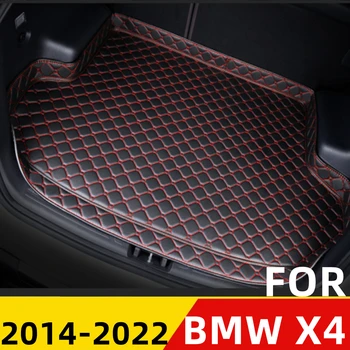 Auto Rohož batožinového priestoru Pre BMW X4 2014 2015 2016-2022 Vysokej Strane Vodotesné Zadné Cargo Kryt Koberec Pad AUTO Chvost Príslušenstvo Boot Linkovej