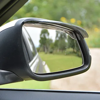 Auto Styling Spätné Zrkadlo Dažďový Obočie Nálepky na Suzuki Swift SX4 Mitsubishi ASX Lancer Outlander Pajero