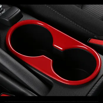 Auto Chrome ABS Červený Držiak Krytu Dekorácie pre Mazda CX-3 CX3 2015 2016 2017 2018 Interiérom Príslušenstvo Prekrytie LHD/RHD