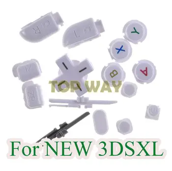 5sets Originál nových D Pad Pre Nové 3DS XL LL Konzoly A B X Y Tlačidlo Home Power Tlačidlá pre Nové 3DSXL 3DSLL Náhradné