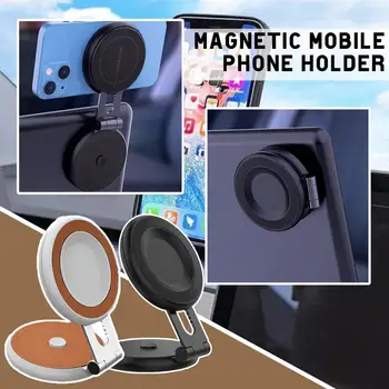 Magnetické Auto Držiaka Telefónu Mobile Mobilný Telefón Stojan Smartphone Pilier pre Tesla Model 3 Y Magnet Mount V0J5