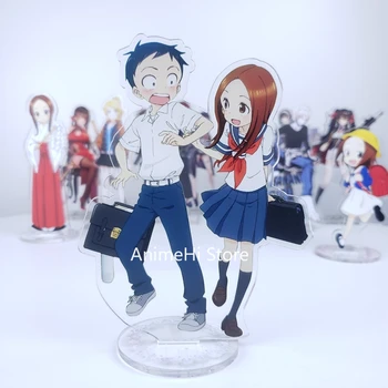 Anime Provokujúcej Master Takagi-san figura Takagi Nishikata Hibino Mina Tenkawa Yukari akryl bábiky obrázok 15 cm hračka Pre Darček