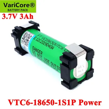 20 ks. VariCore VTC6 3,7 V 3000mAh 18650 Li-ion Nabíjacie batérie pre Skrutkovač Elektrické ručné vŕtačky DIY zvaru batérie