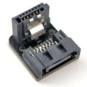 90 Stupňov v Pravom Uhle Typ SATA 7Pin Mužov a Žien Zase Konektor, Prenosné Doske Na Ploche SSD Pevný Disk Ľahký