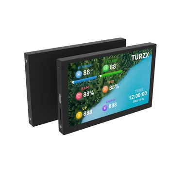 Nový 5-palcový 800*480 IPS LCD Displej AIDA64 USB Dynamický Displej Sekundárnej Obrazovky Hliníkové Shell Podporu vertikálne obrazovke Monitora